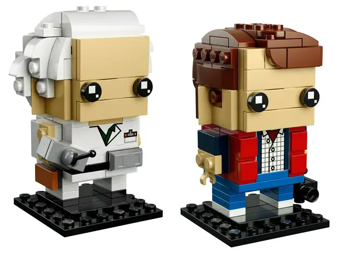 Marty McFly & Doc Brown 41611