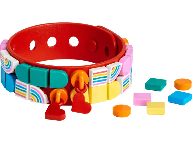 Rainbow Bracelet with Charms 41953