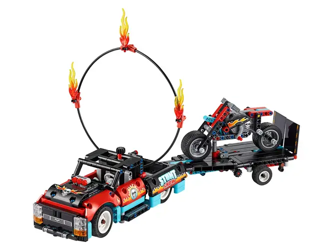 Stunt Show Truck & Bike 42106