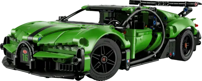 Green Bugatti Chiron Pur Sport Hypercar