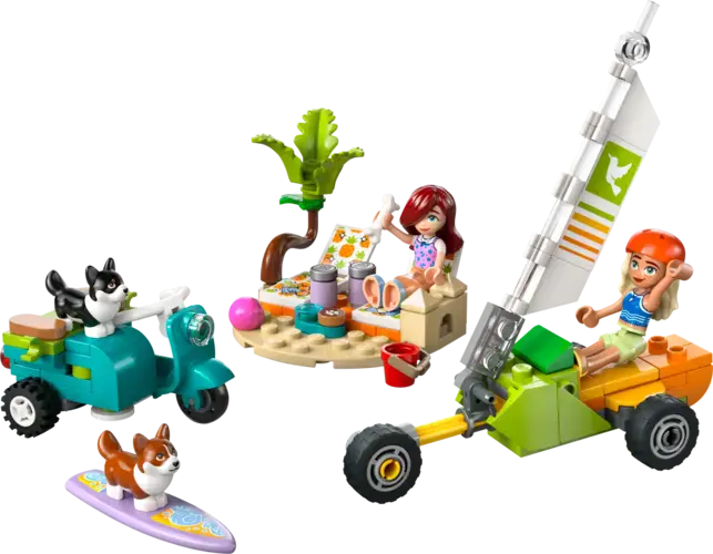 Surfing Dogs and Scooter Adventure