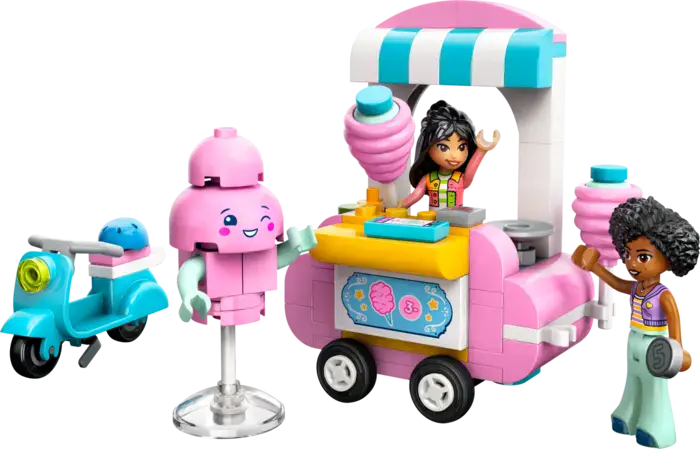 Cotton Candy Stand and Scooter