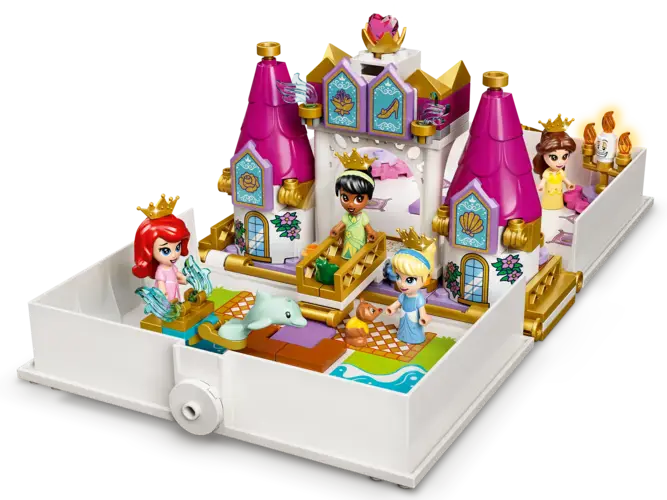 Ariel, Belle, Cinderella and Tiana's Storybook Adventures 43193