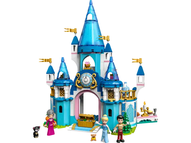 Cinderella and Prince Charming's Castle 43206