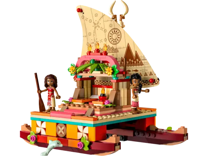 Moana's Wayfinding Boat 43210