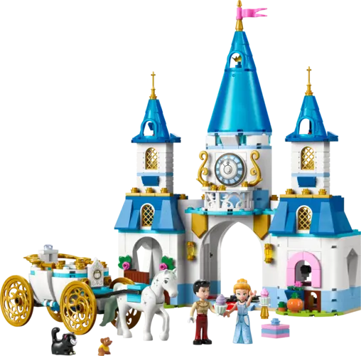 Cinderella's Castle & Horse Carriage