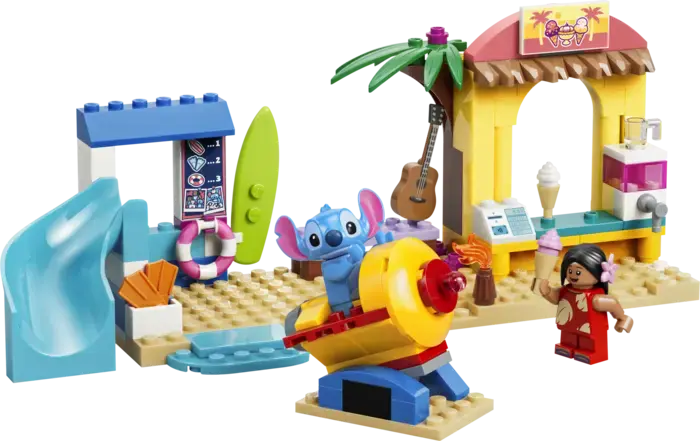 Beach Fun with Lilo & Stitch