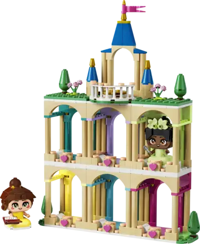 Mini Belle & Tiana with Castle