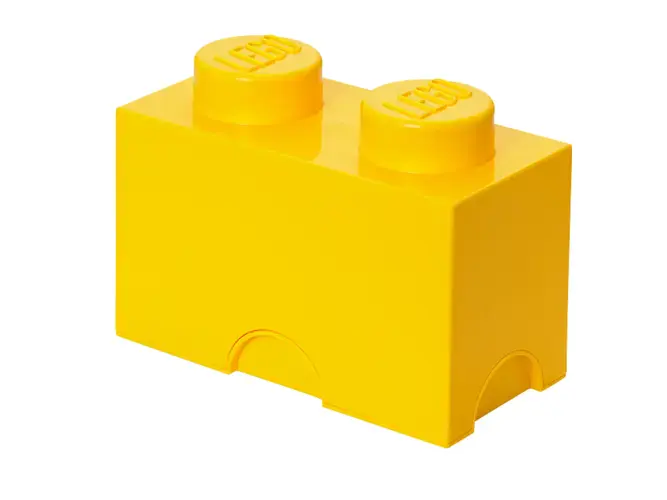 LEGO® 2-stud Yellow Storage Brick 5004891