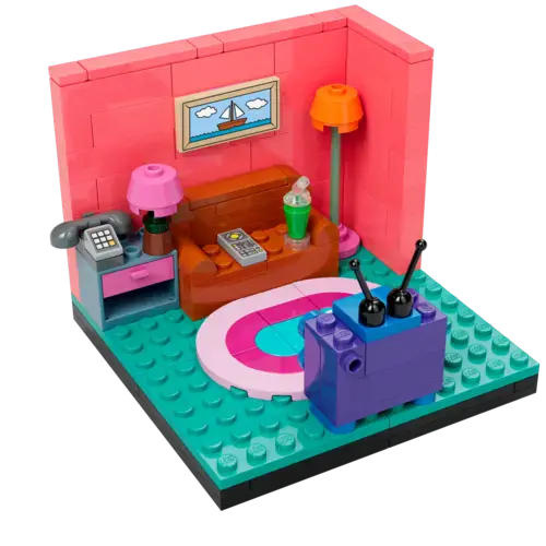 The Simpsons Living Room 5009325