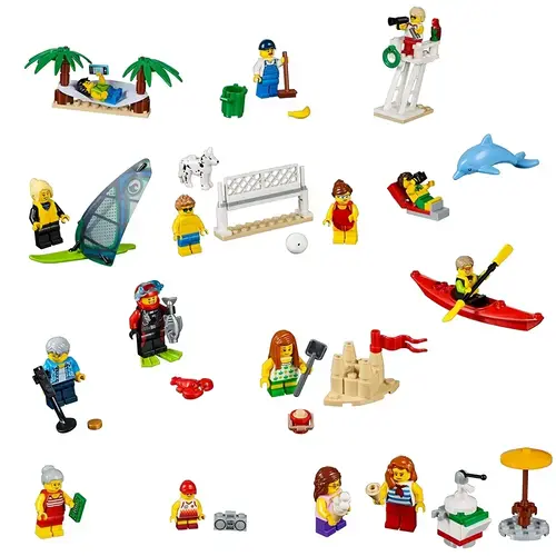 People pack – Fun at the beach 60153