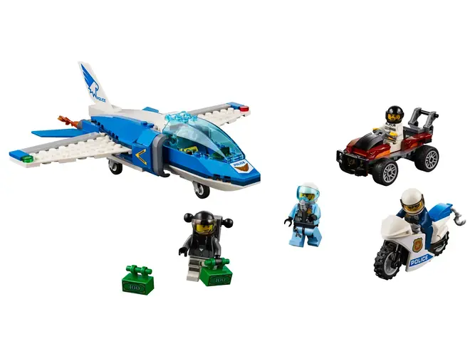 Sky Police Parachute Arrest 60208
