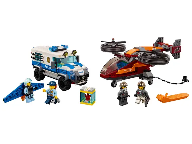 Sky Police Diamond Heist 60209