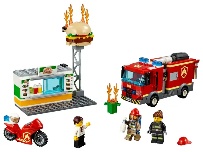 Burger Bar Fire Rescue 60214