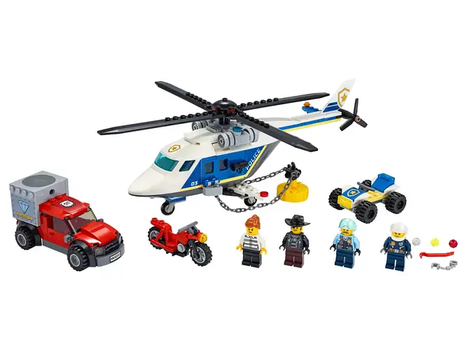 Police Helicopter Chase 60243