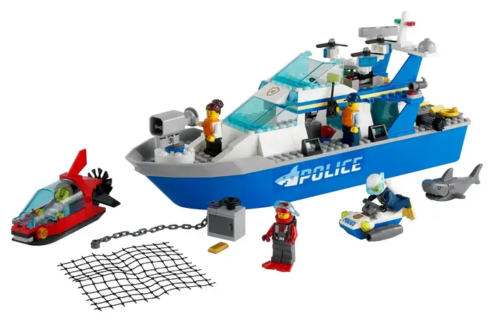 Police Patrol Boat 60277