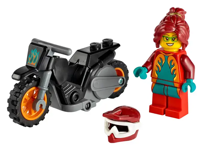 Fire Stunt Bike 60311