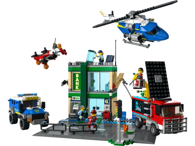 Police Chase at the Bank 60317