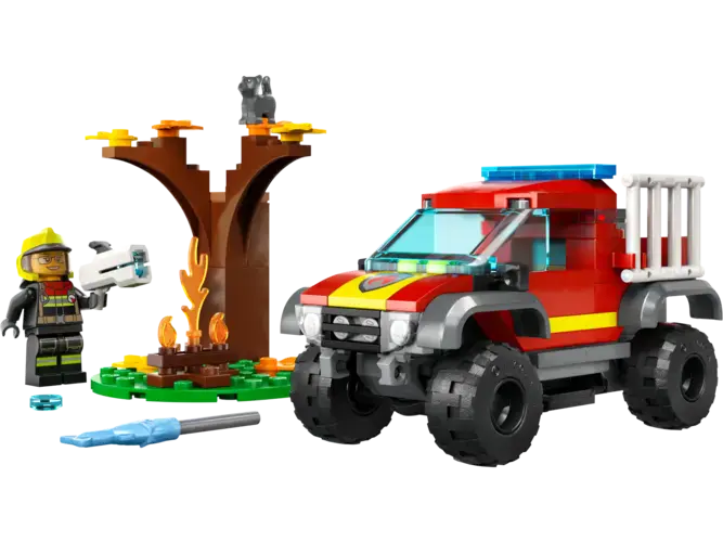 4x4 Fire Truck Rescue 60393
