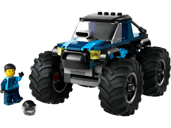 Blue Monster Truck