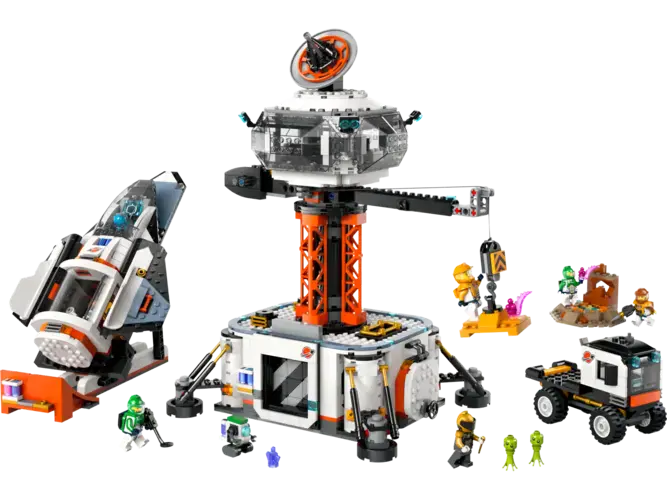 Space Base and Rocket Launchpad