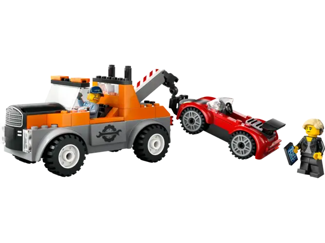 Tow Truck and Sports Car Repair