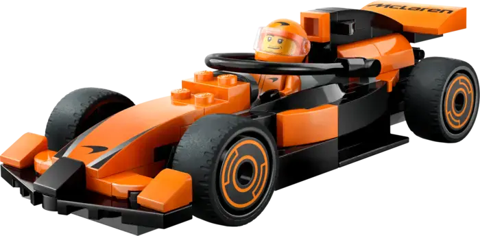 F1® Driver with McLaren Race Car