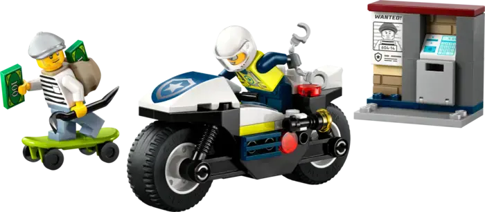 Police Motorcycle Chase