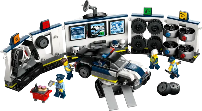 Custom Police Car Garage