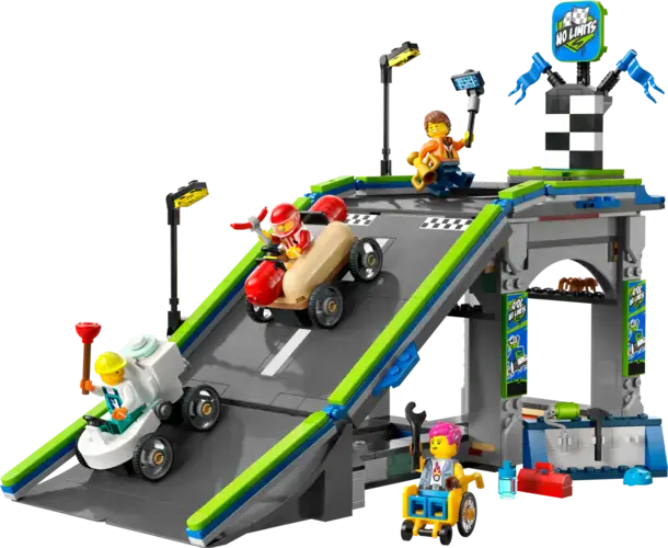 No Limits: Race Car Ramp Track