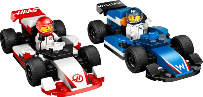 F1® Williams Racing & Haas F1® Race Cars