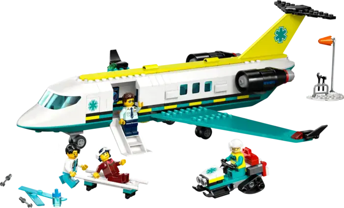 Emergency Air Ambulance Airplane