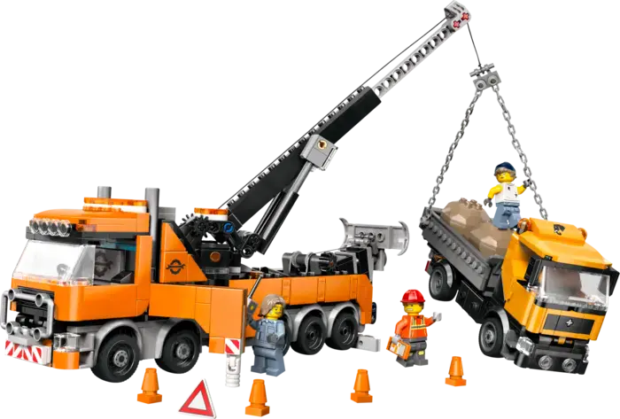 Heavy-Duty Recovery Tow Truck with Crane