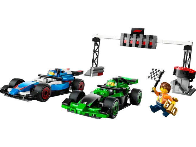 F1® Grid with VCARB & Sauber Race Cars