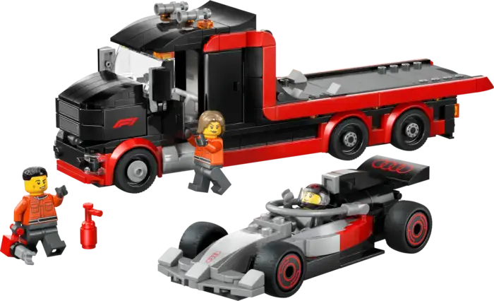 F1® Display Truck with Audi F1® Race Car
