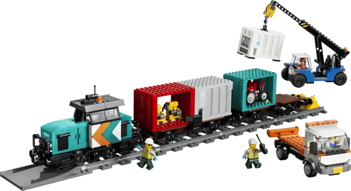 Harbor Freight Train with Crane & Truck