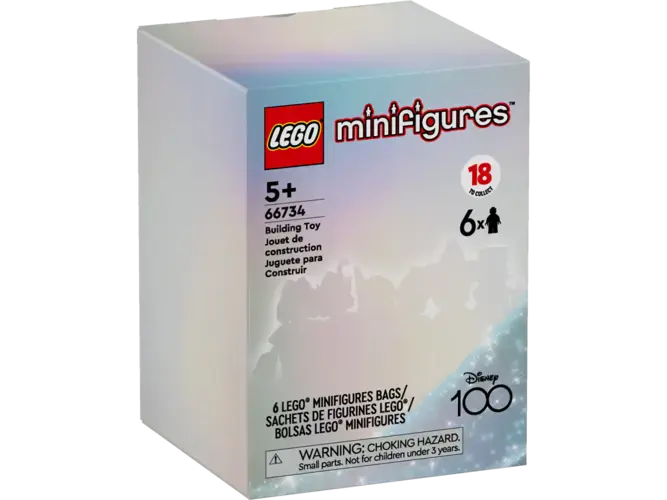 Minifigures Disney 100 6 Pack 66734