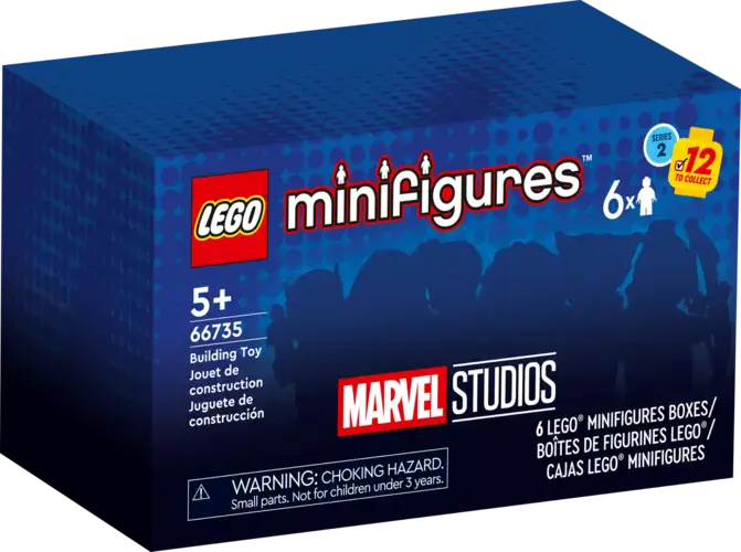 LEGO® Minifigures Marvel Series 2 6 Pack 66735