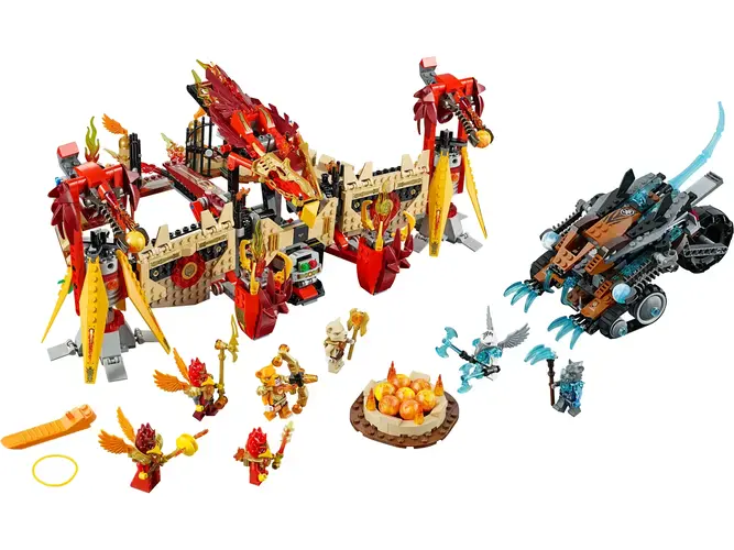 Flying Phoenix Fire Temple 70146