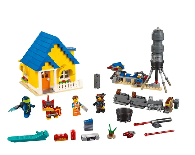 Emmet's Dream House/Rescue Rocket! 70831