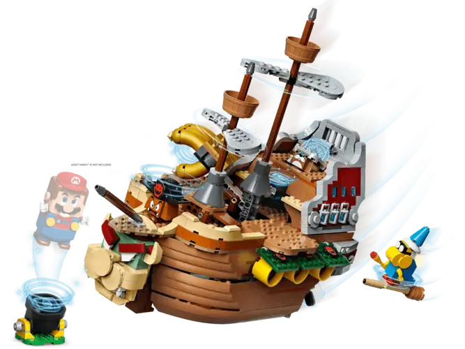 Bowser’s Airship Expansion Set 71391