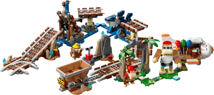 Diddy Kong's Mine Cart Ride Expansion Set