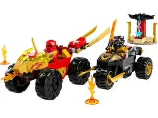Kai and Ras's Car and Bike Battle 71789