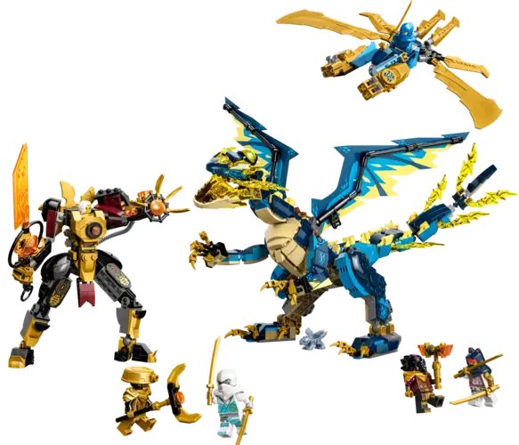 Elemental Dragon vs. The Empress Mech 71796
