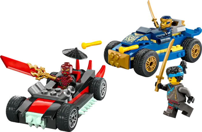 Rogue vs. Drix Race Car Duel