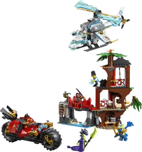 Ninja Vehicle Tree House Battle