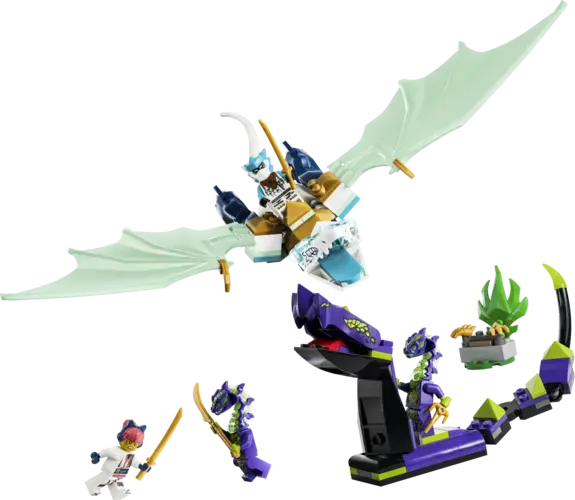 Zane's Ice Dragon Battle