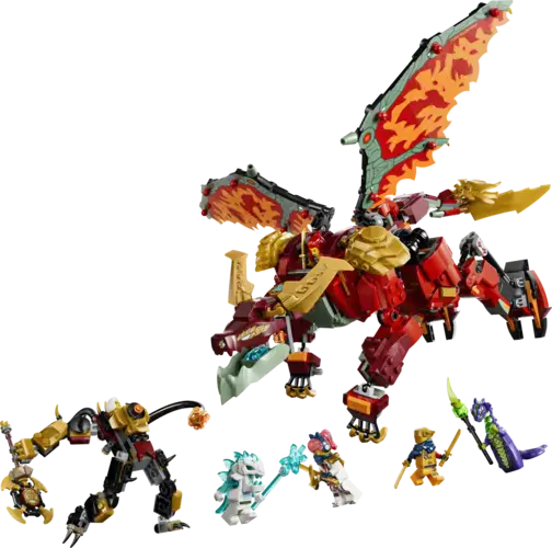 Wyldfyre's Transforming Dragon Mech