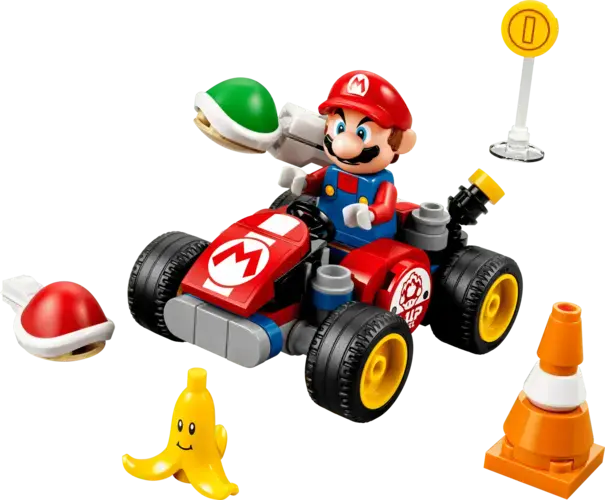 Racing with Mario