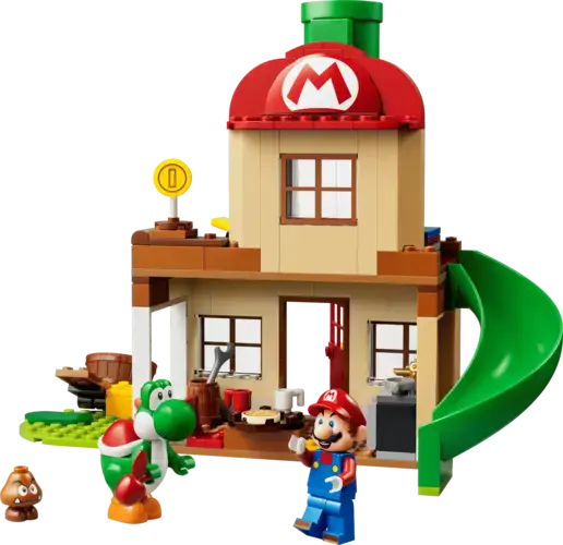 Yoshi at Mario's House
